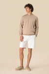 Umweltfreundlicher Herrenpullover mit Rundhalsausschnitt