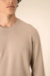 Umweltfreundlicher Herrenpullover mit Rundhalsausschnitt