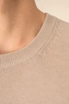 Umweltfreundlicher Herrenpullover mit Rundhalsausschnitt