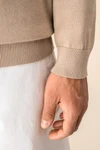 Umweltfreundlicher Herrenpullover mit Rundhalsausschnitt
