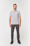 Bio-Baumwolle Unisex-Poloshirt mit Brusttasche
