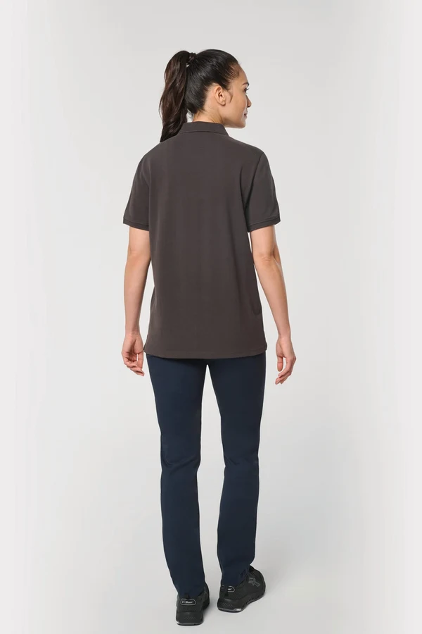 Bio-Baumwolle Unisex-Poloshirt mit Brusttasche