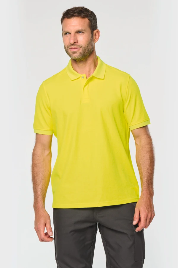 Umweltfreundliches Unisex-Polohemd aus Baumwolle/Polyester