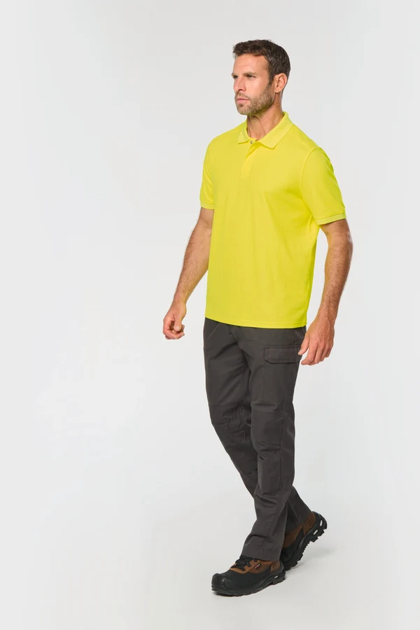 Umweltfreundliches Unisex-Polohemd aus Baumwolle/Polyester