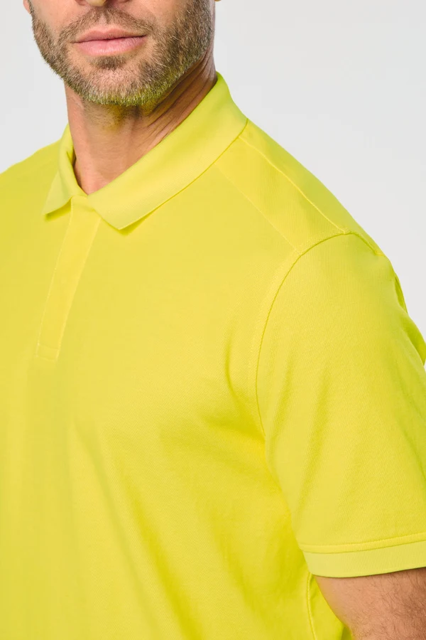 Umweltfreundliches Unisex-Polohemd aus Baumwolle/Polyester