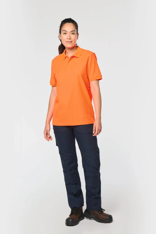 Umweltfreundliches Unisex-Polohemd aus Baumwolle/Polyester