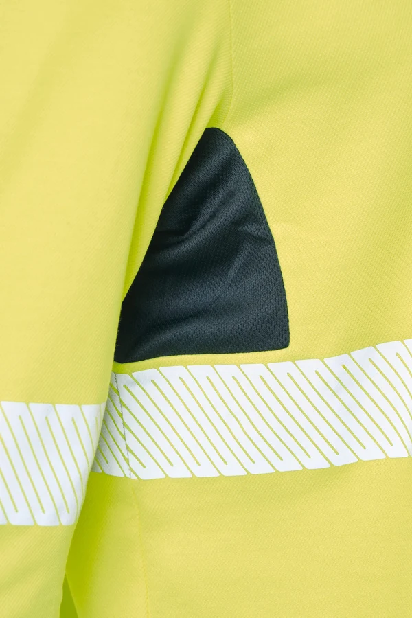 Recyceltes Sicherheits-T-Shirt mit langen Ärmeln