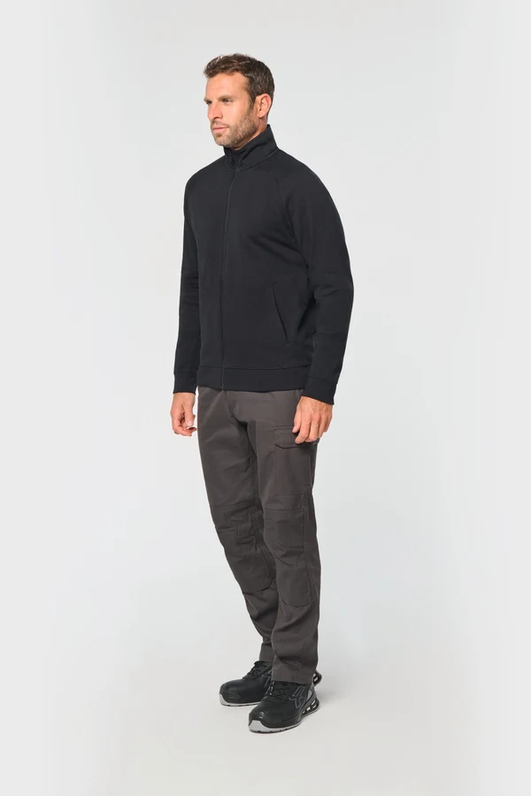 Unisex Jacke aus Baumwolle mit Raglanärmeln