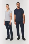 Antibakterielles, umweltfreundliches T-Shirt mit V-Ausschnitt für Damen