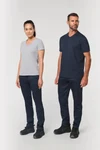 Antibakterielles, umweltfreundliches T-Shirt mit V-Ausschnitt für Damen