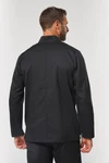 Umweltfreundliche Unisex-Kochjacke mit langen Ärmeln