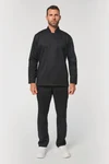 Umweltfreundliche Unisex-Kochjacke mit langen Ärmeln