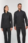 Umweltfreundliche Unisex-Kochjacke mit langen Ärmeln