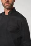 Umweltfreundliche Unisex-Kochjacke mit langen Ärmeln