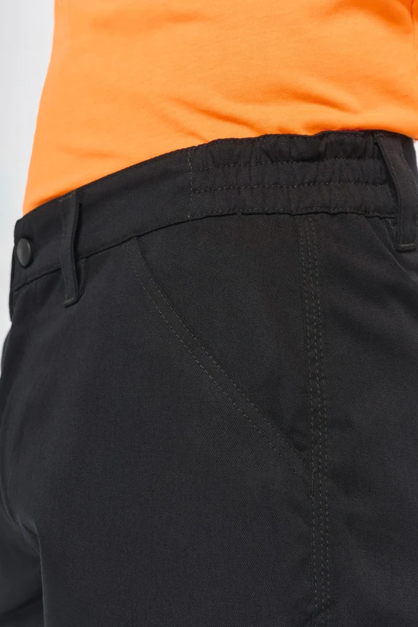 Unisex-Cargo-Hose mit elastischem Saum