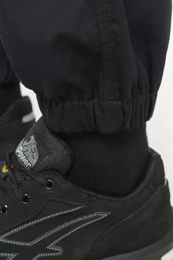 Unisex-Cargo-Hose mit elastischem Saum