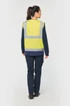 Recycelte HI-VIS SICHERHEITSWESTE mit Reißverschluss