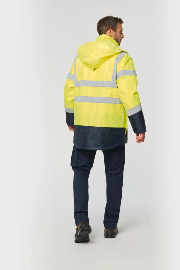 Recycelter Sicherheitsparka 4 in 1