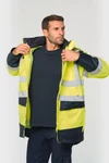 Recycelter Sicherheitsparka 4 in 1