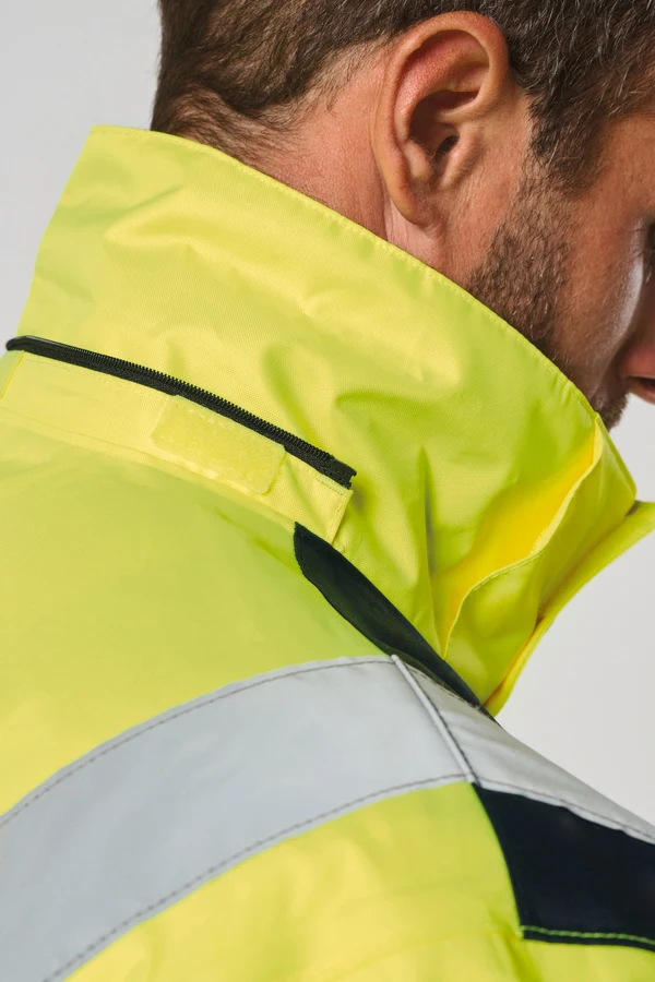 Recycelter Sicherheitsparka 4 in 1