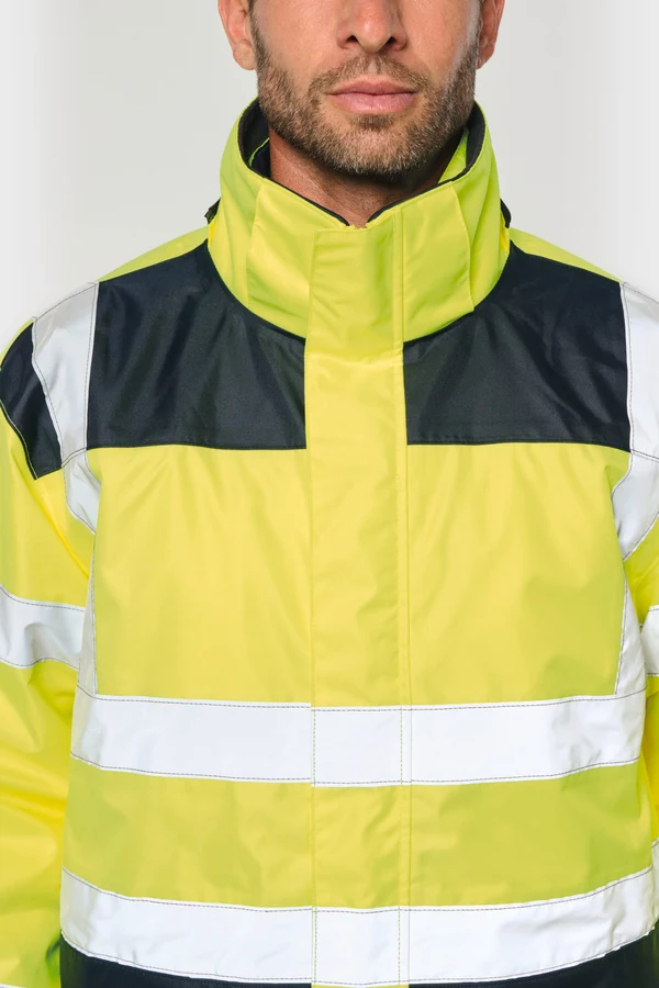 Recycelter Sicherheitsparka 4 in 1