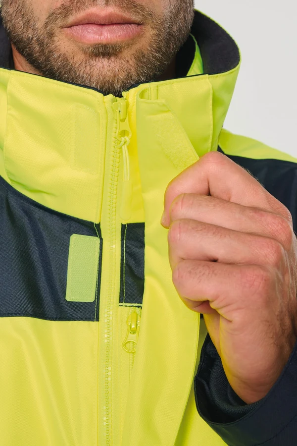 Recycelter Sicherheitsparka 4 in 1