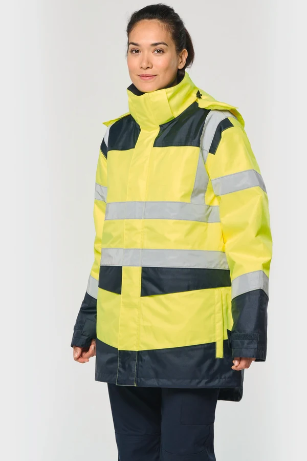 Recycelter Sicherheitsparka 4 in 1