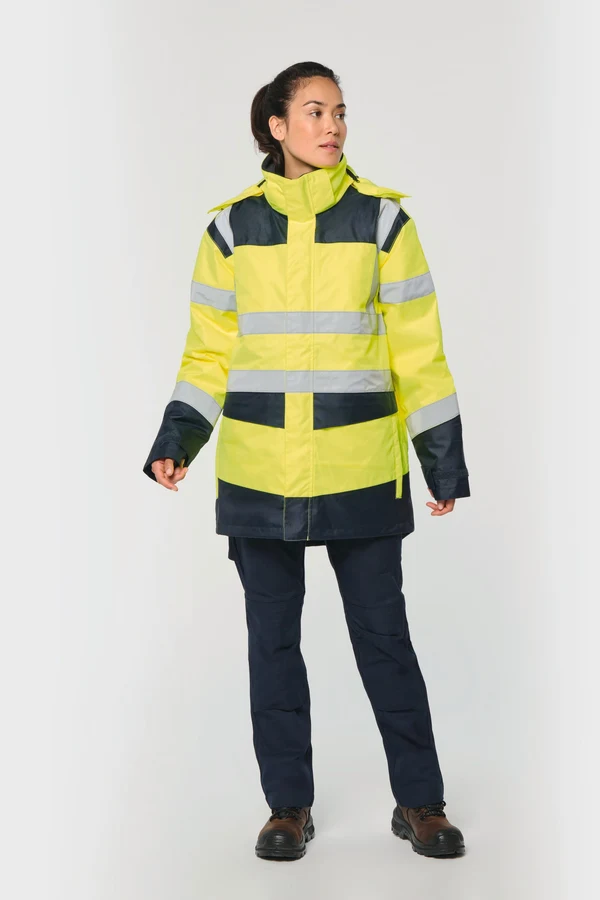 Recycelter Sicherheitsparka 4 in 1