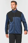 Recycelte Herren Polyestertrikot Jacke
