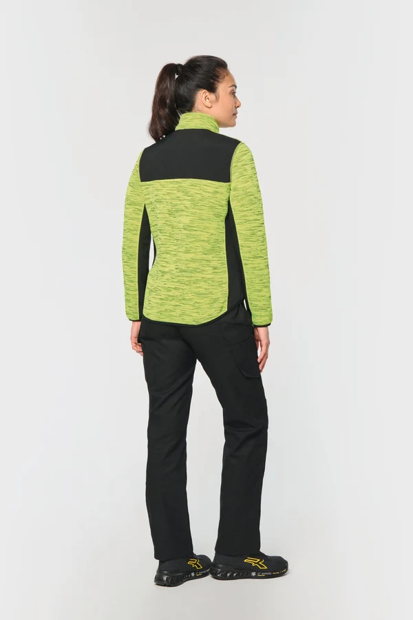 Recycelte Jacke aus Polyestertrikot für Damen