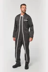 Unisex-Overall mit doppeltem Reißverschluss