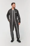 Unisex-Overall mit doppeltem Reißverschluss