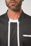 Unisex-Overall mit doppeltem Reißverschluss