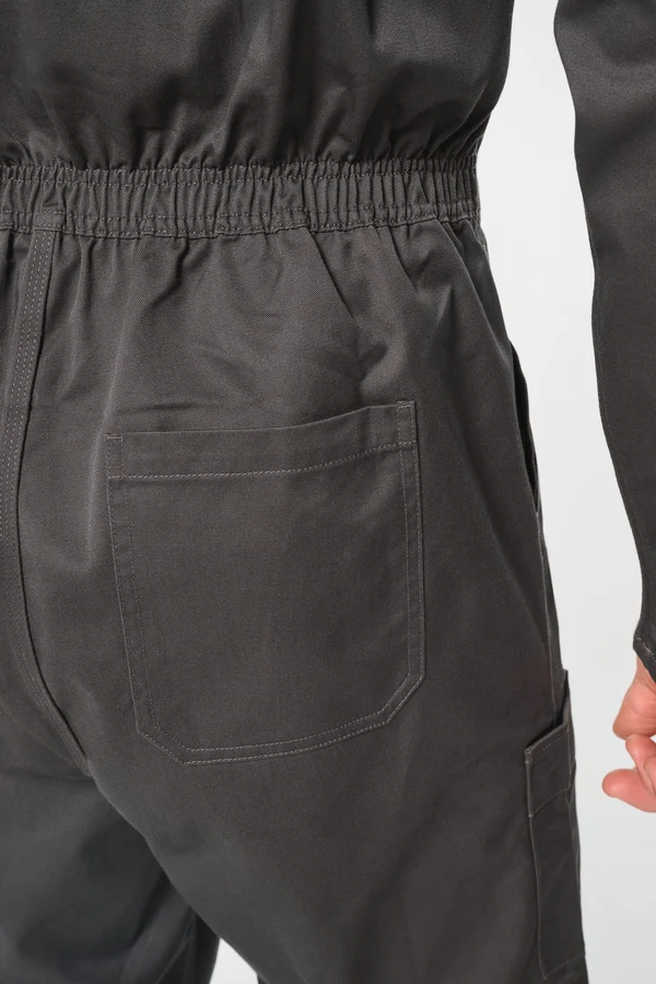 Unisex-Overall mit doppeltem Reißverschluss