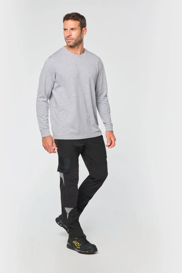Recycelte Stretchhose mit mehreren Taschen