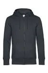 Kapuzen-Sweatshirt mit Reißverschluss  KING asphalt