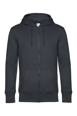Kapuzen-Sweatshirt mit Reißverschluss  KING asphalt