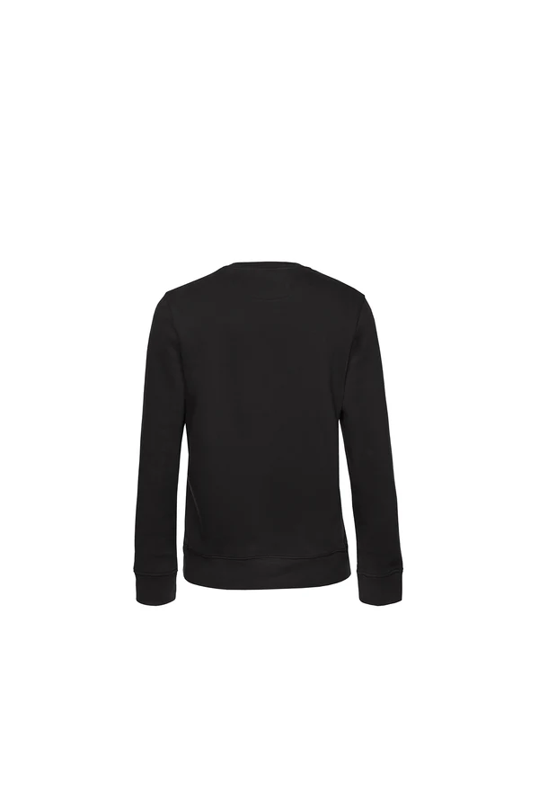 Rundhals-Sweatshirt QUEEN Black Pure