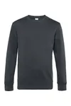 Rundhals-Sweatshirt KING asphalt