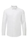 Men´s Cotton Long Sleeve Oxford Shirt White