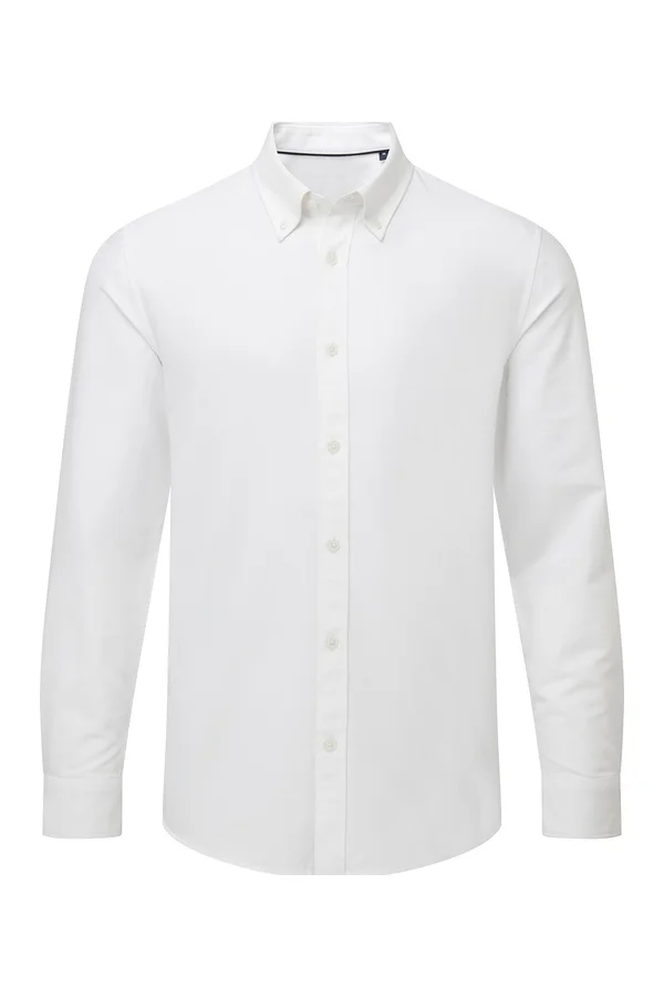 Men´s Cotton Long Sleeve Oxford Shirt White