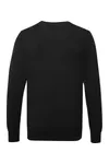 Men´s Cotton Blend V Neck Sweater Black