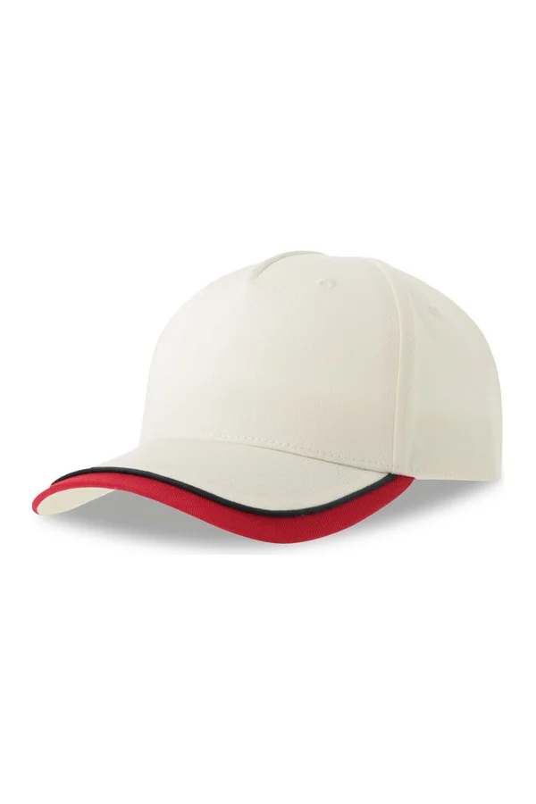 Kids Star-S Cap White / Red