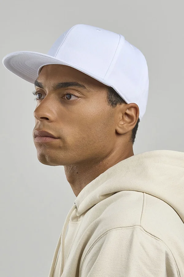 Snap Back-S Cap White