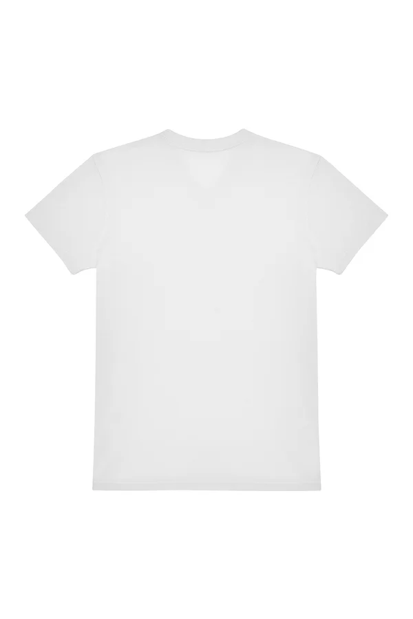 #E150 V T-Shirt White