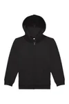 Kids ID.334 Zip Hood Black