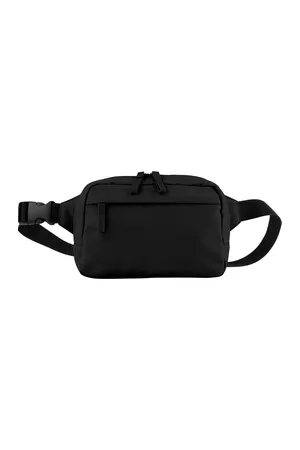 Premium Recycled Cross Body Bag Black