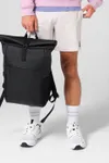 Athlux Roll-Top Backpack Black