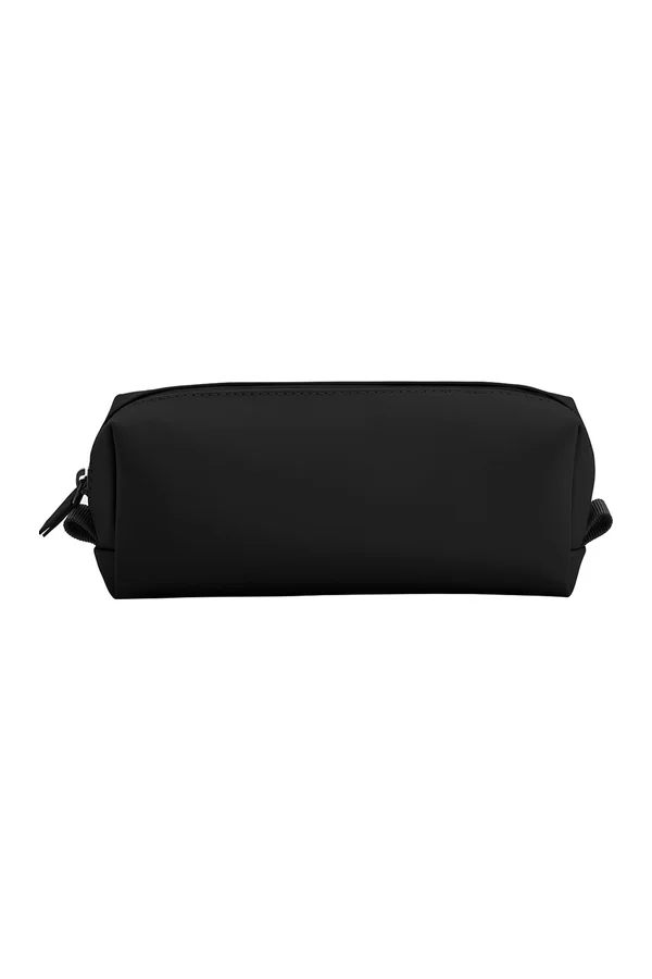 Matte PU Mini Accessory Case Black