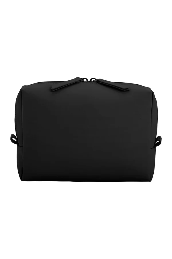 Matte PU Cross Body Bag Black